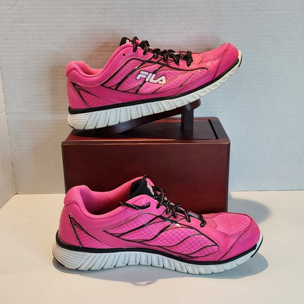 Fila Athletic Running Breast Cancer Womens Size 8.5 5SR20190-658 Pink Black